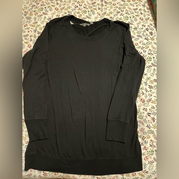 Athleta Tops - Athleta Classic Black Knit Top